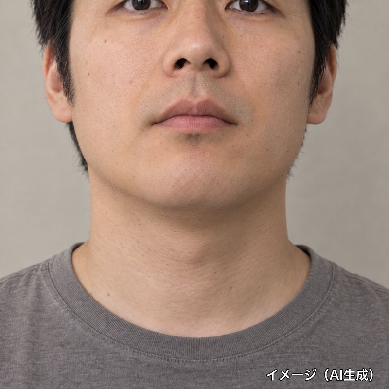 8ヶ月後のヒゲ