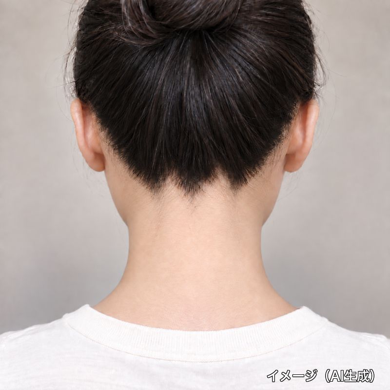 7ヶ月後の襟足・うなじ
