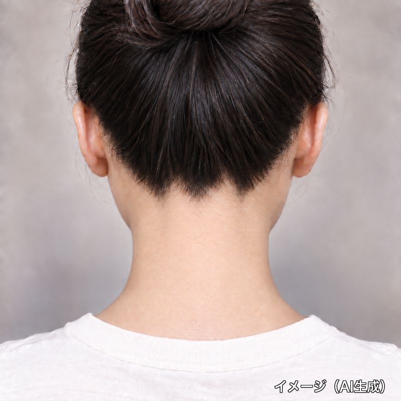 10ヶ月後の襟足・うなじ